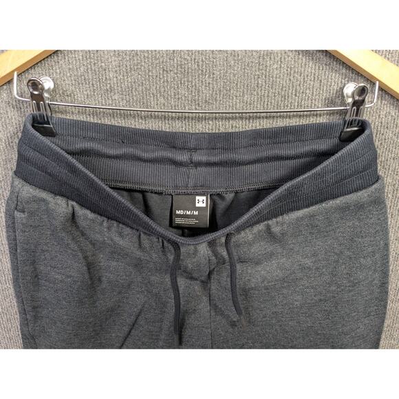 Under Armour Joggers Mens Medium Fitted UA Pants Double Knit Pull On Sweatpants - Picture 9 of 13